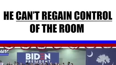 HCNN - Biden can't regain control of the crowd after hecklers STEAMROLL his event