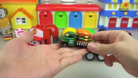 Kids play .Mini cars .Toys interesting vedios for childrens