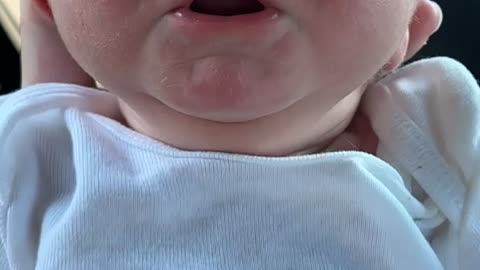 Newborn Baby Has Sneezing Fit
