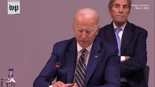 Biden Blames Trump, Apologizes For America On World Stage