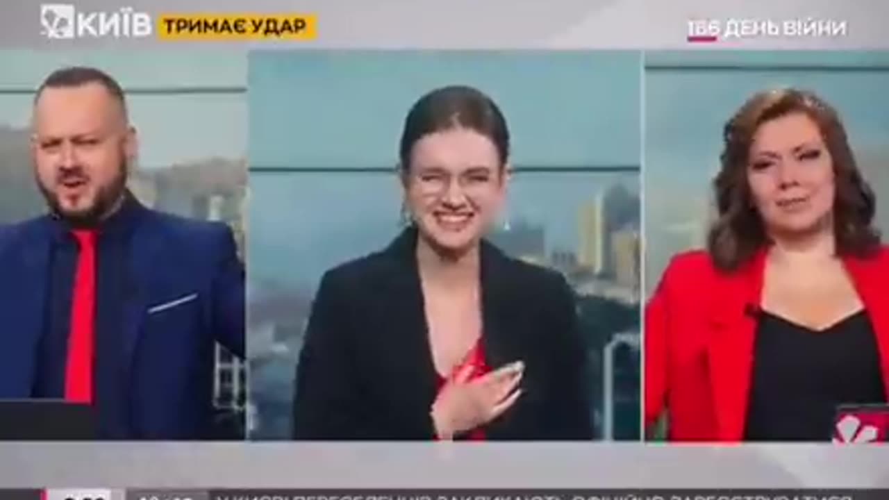 A hymn to Nazi Stepan Bandera is sung on Ukrainian television.