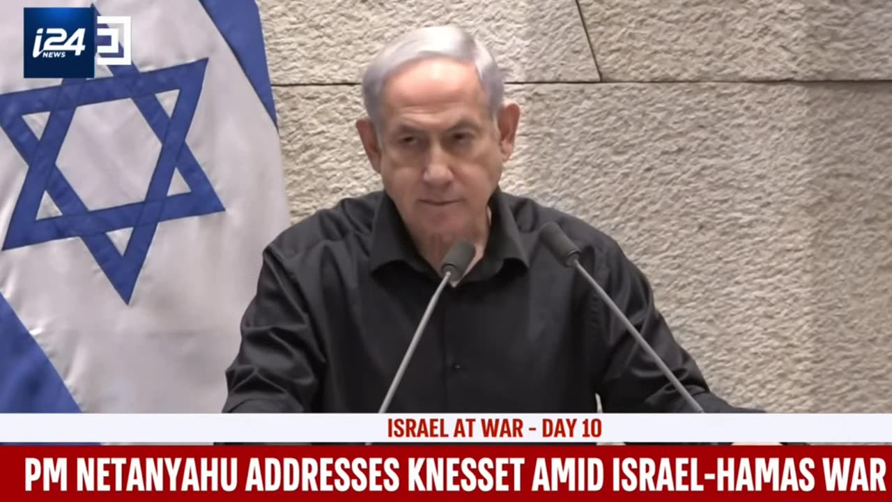 Israel's PM Netanyahu: "Men, women, children, babies" were abducted by "satanic people."