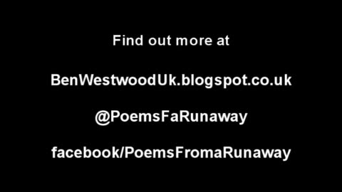 My story - Child runaway living on the streets of London. Poems From a Runaway