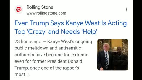 Has Trump turned on Kanye West or is it just more FAKE NEWS?