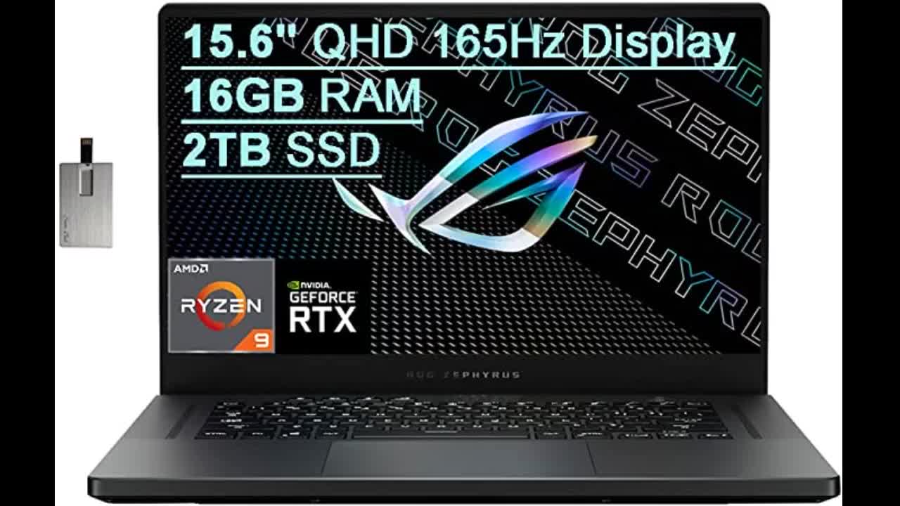 Review: 2021 ASUS ROG Zephyrus 15.6" QHD 165Hz Gaming Laptop Computer, AMD Ryzen 9-5900HS(Beats...