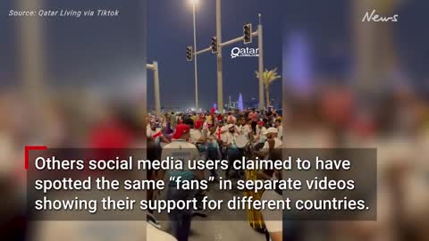 Qatar roasted over ‘fake fan’ World Cup stunt