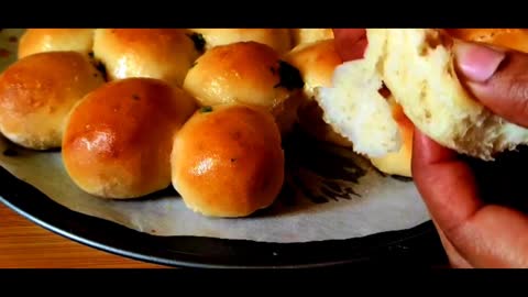 Teach you to make a soft fluffy bubble bun, simple operation, one bite a family like to eat