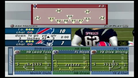 Madden NFL 2003 Franchise Year 6 Week 15 Bills At Patriots