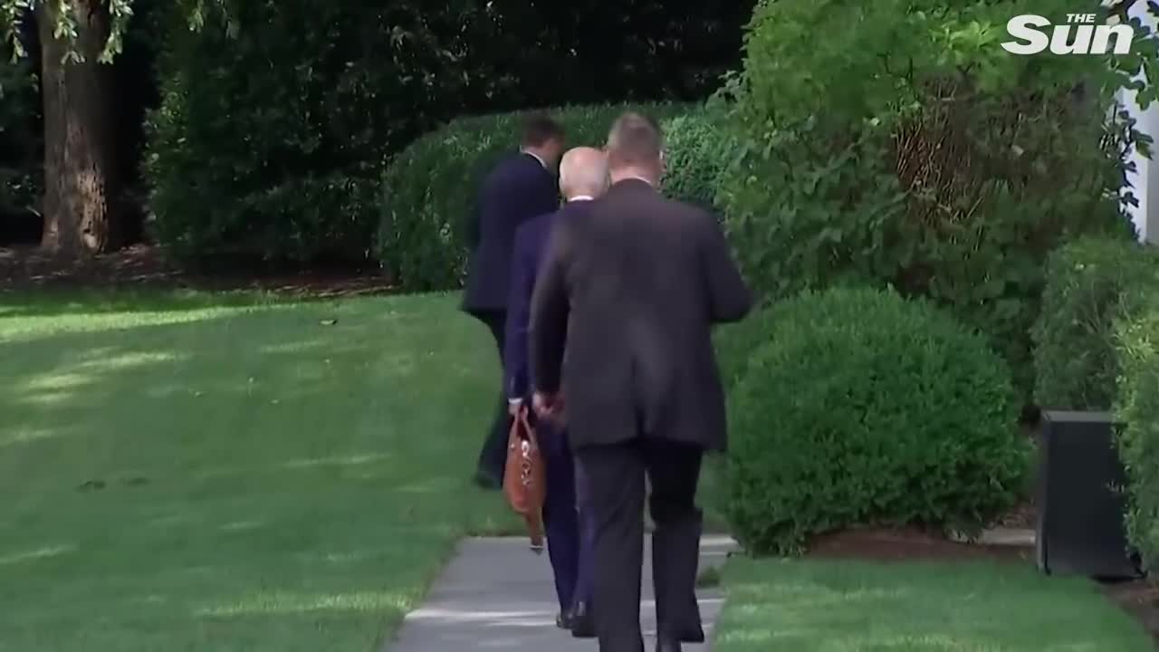 Bumbling Biden ‘gets lost’ on way to White House after ignoring Secret Service agent