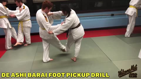 De Ashi Barai Foot Pickup Drill