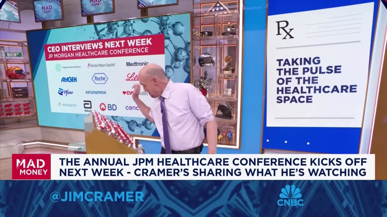 Jim Cramer takes the pulse of the healthcare sector