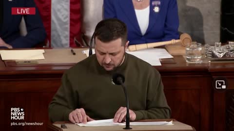 Zelensky Decides To Drop Putin Pun In The Middle Of Address