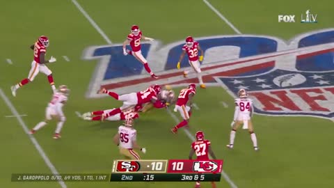 49ers vs. Chiefs Superbowl Highlights