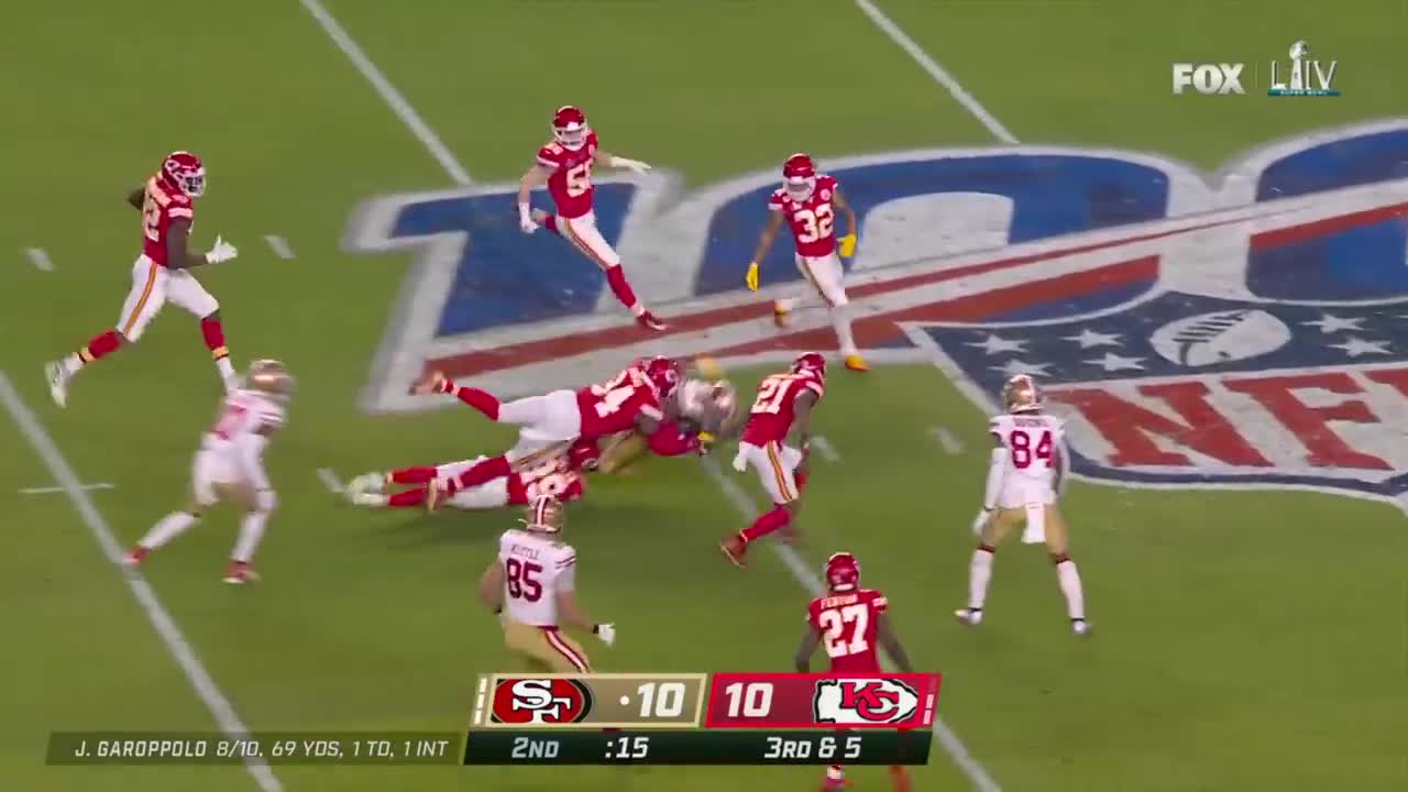 49ers vs. Chiefs Superbowl Highlights