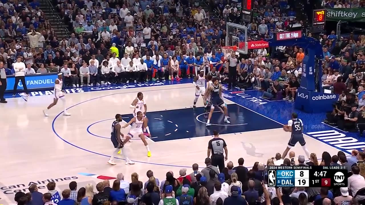 Dallas Mavericks vs OKC Thunder Game 4 Full Highlights | 2024 WCSF | FreeDawkins
