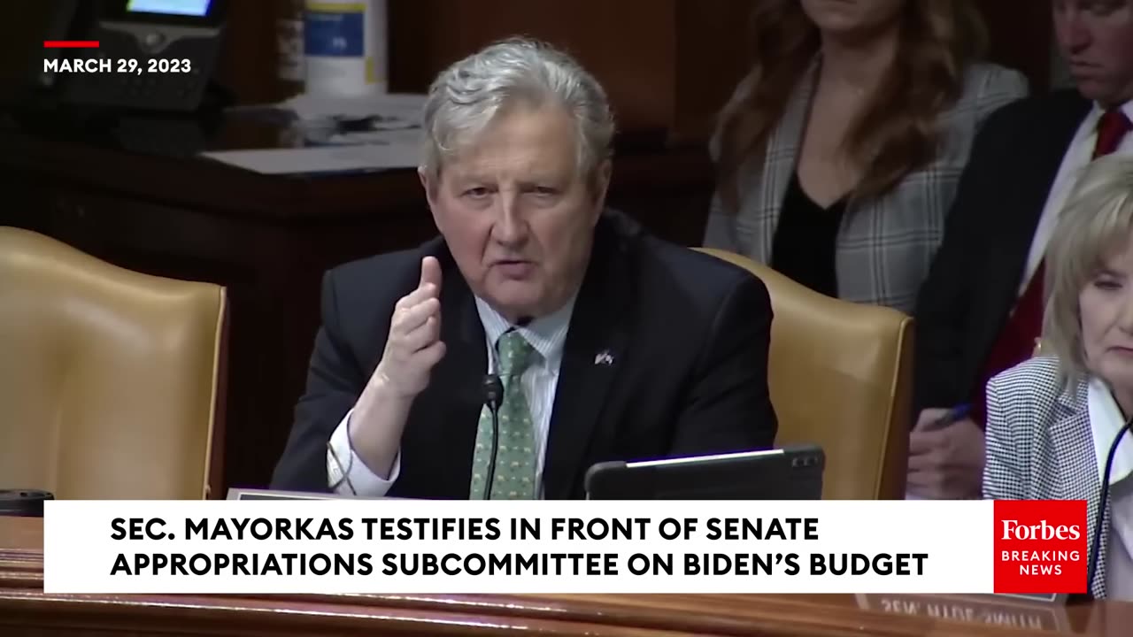 VIRAL MOMENT- John Kennedy Repeatedly Asks Mayorkas To Define 'Assault Weapons'—DHS Sec Can't
