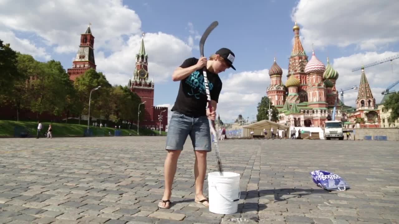 Epic Ice Bucket Challenge in Moscow, Russia!!!