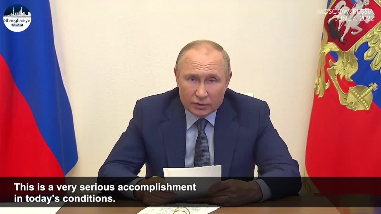 Putin says inflation and unemployment rate under control, orders new budgetary rules