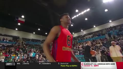 LeBron James and son