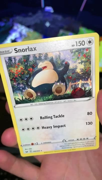 Pulled a Snorlax in a Snorlax Pack