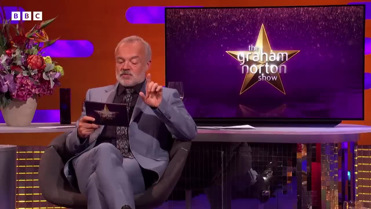 Robbie Williams talks about being at number one for longer than ELVIS _ The Graham Norton Show - BBC