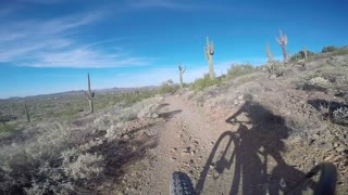 End of Ocotillo Beginning of Sidewinder great views Part 2 10-24-21