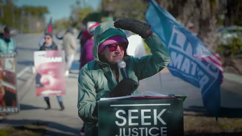 Shelly Jean Speaks at Abolitionist Rally