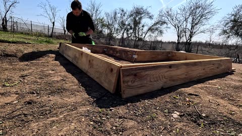 DIY project: Raised bed for vegetables