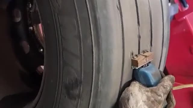 Fix the tire to fix the car