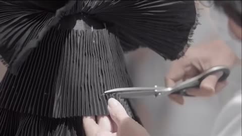 Dior The production process of haute couture clothing