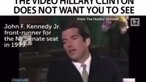 Did hillary clinton happen to JFK JR???