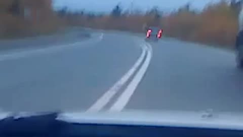 Drunk driving drove into oncoming traffic