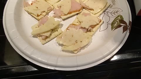 2nd Meal, Eating Amazon Fresh Original Saltine Crackers, Dbn, MI, 6/2/24