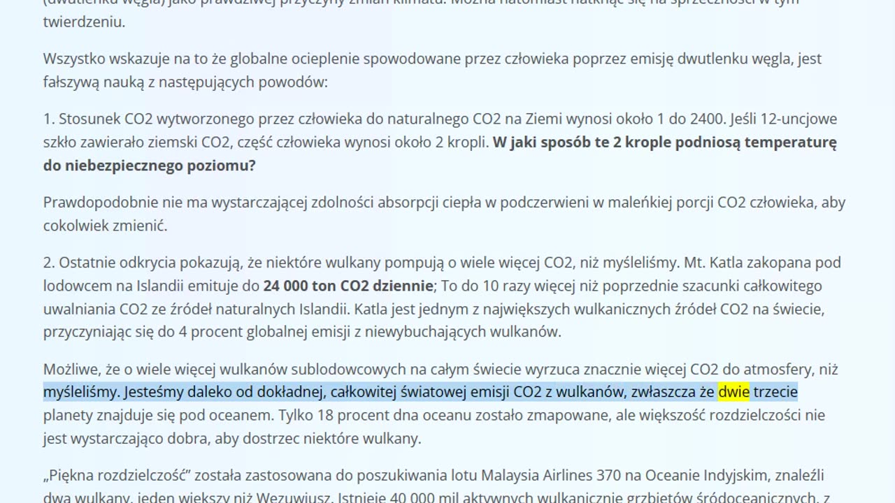 Czy globalne ocieplenie spowodowane przez człowieka jest fałszywą nauką?