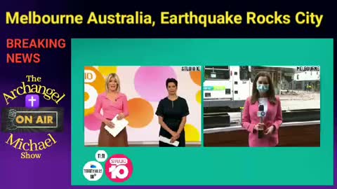 Melbourne Australia, Earthquake Rocks City
