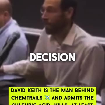 David Keith Is The Man Behind Chemtrails