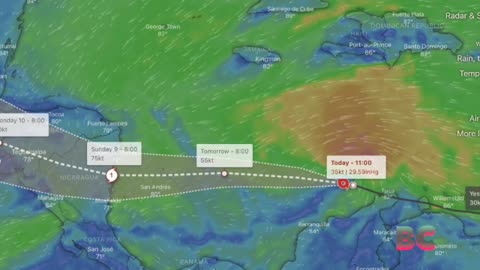 Tropical Storm Julia forms off Colombia, expected to become hurricane