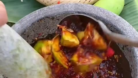 Very nice mango mix video how to make mango mix