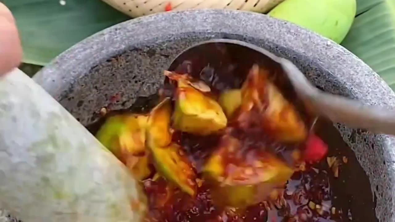 Very nice mango mix video how to make mango mix