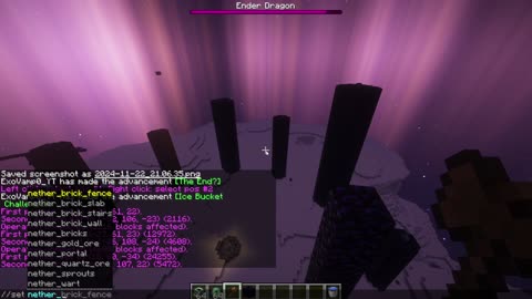 What will happen if the ender dragon entered the nether?