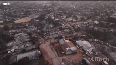 Valparaiso, Chile has been wiped out By “Wildfires”