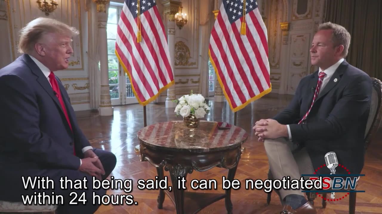 Donald Trump - That war has to stop