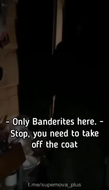 A wounded Russian soldier captured by the Banderites