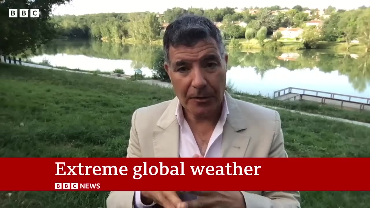 Extreme global weather continues as heatwave set to peak in Europe
