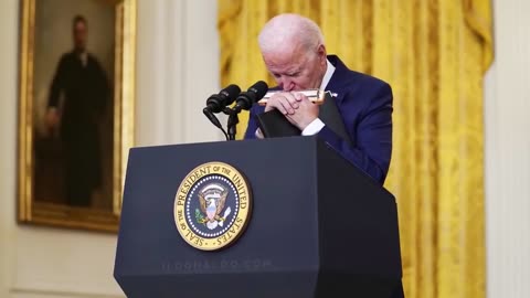 Joe Biden Press Conference (Harmonica Player)