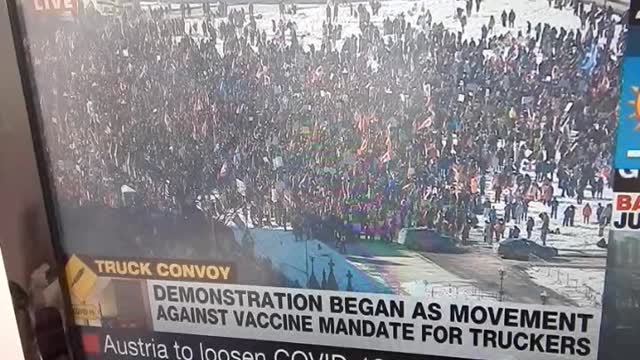 Ottawa protest against vaccines Jan 2022