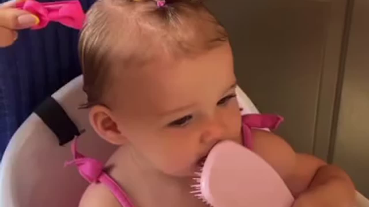 Adorable Baby's First Haircut - Heartwarming Moments