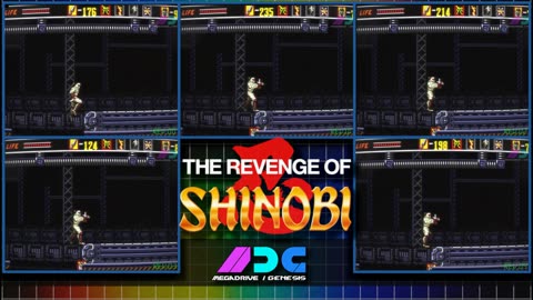 The Revenge Of Shinobi REV00 Vs REV01 - REV02 - REV03 - REV04