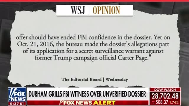 FBI WHISTLE BLOWER GETS GRILLED