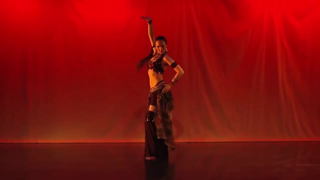 Korean Belly Dance in Stage